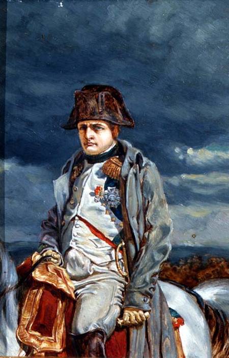 Napoleon in 1814 (after Meissonier) von William Gersham Collingwood