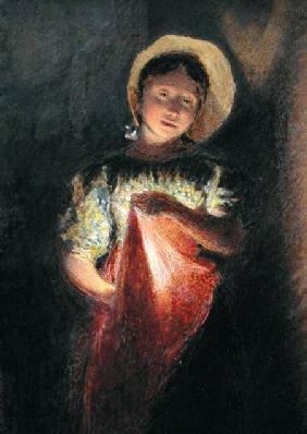 Girl in Candlelight