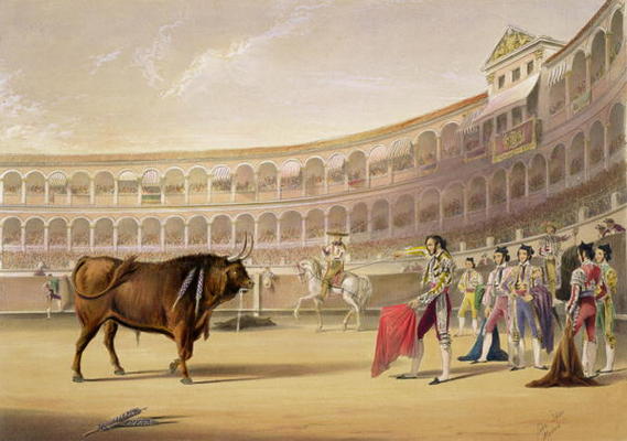 The Matador, 1865 (colour litho) von William Henry Lake Price