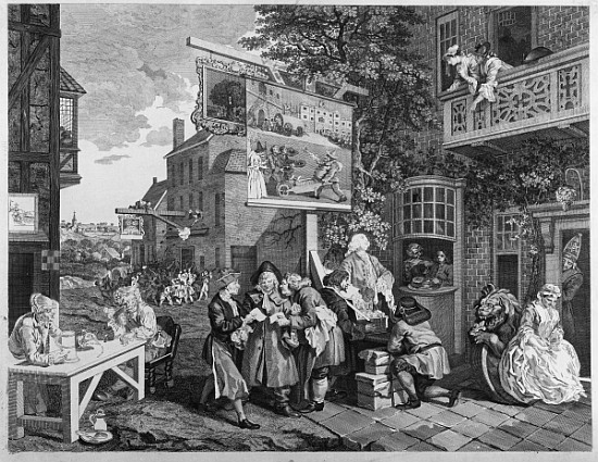 The Election II: Canvassing for Votes; engraved by Charles Grignion (1717-1810) 1757 (see also 1997) von William Hogarth