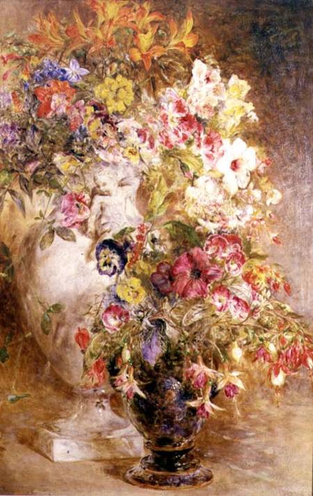 A Profusion of Flowers von William Huggins