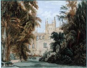 The Garden Quadrangle at New College, Oxford 1877