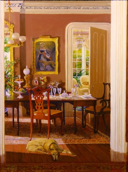 Dining Room (Victorian Style) von William  Ireland