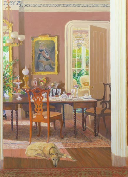 Dining Room (Victorian Style) von William  Ireland
