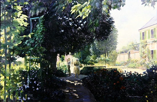 Monets Garden von William  Ireland