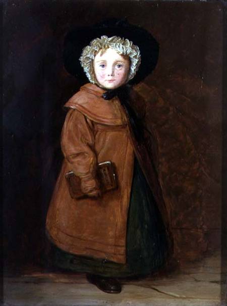 Mary Wright, the Carpenter's Daughter von William Mulready