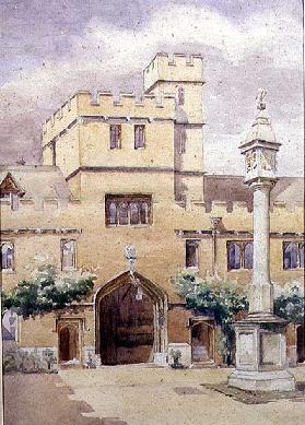Das vordere Quad, Corpus Christi College, Oxford