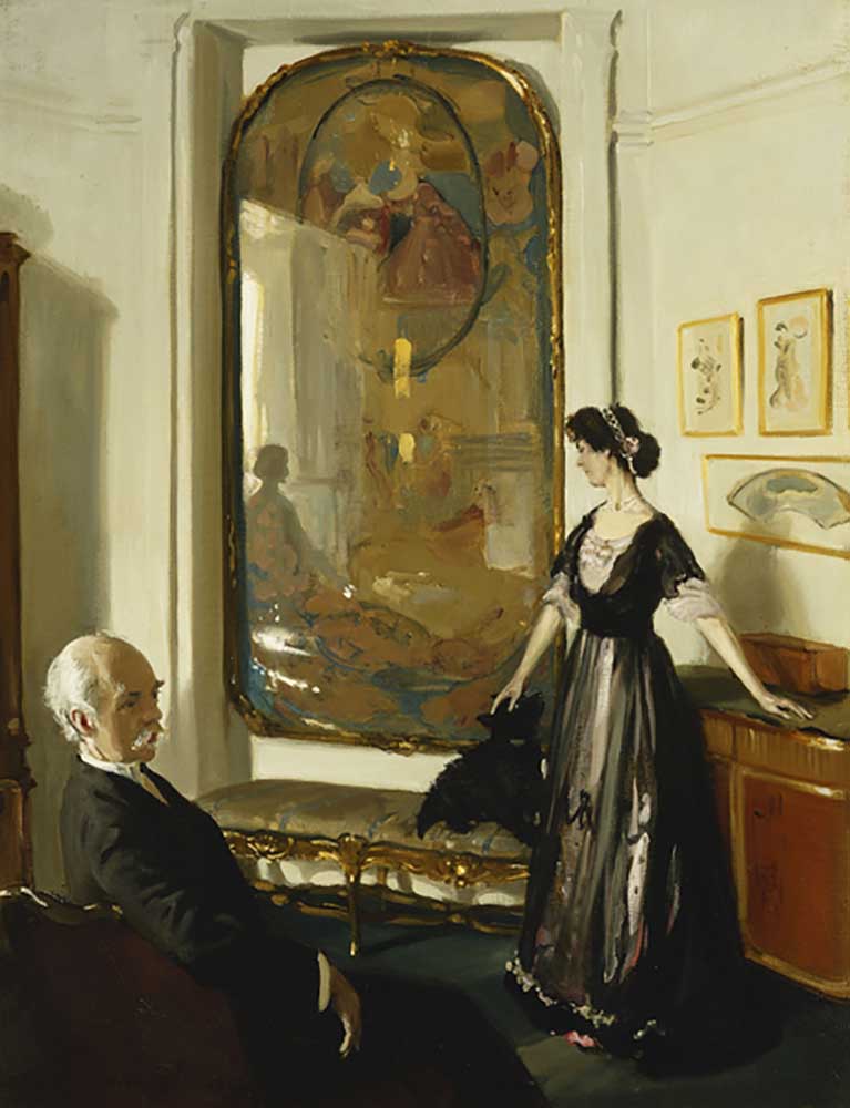 Der Conder-Raum, 1910 von William Nicholson