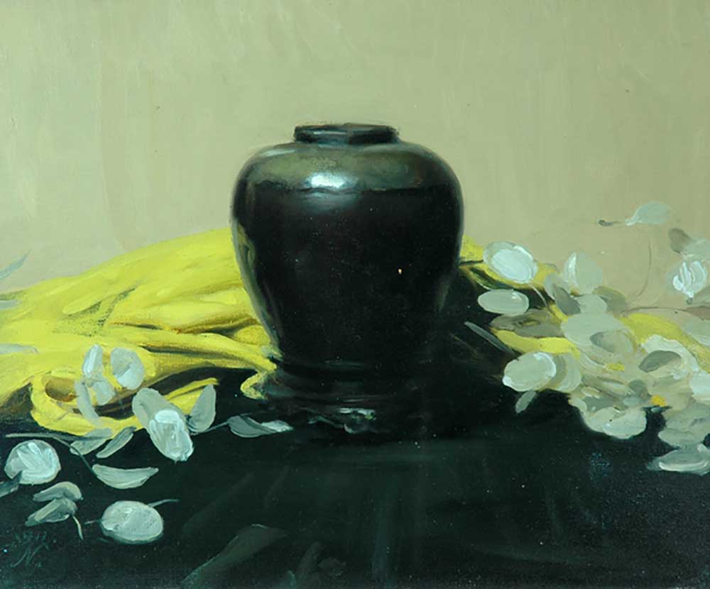 Die schwarze Vase von William Nicholson