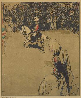 Lord Roberts zu Pferd, 1900 1900