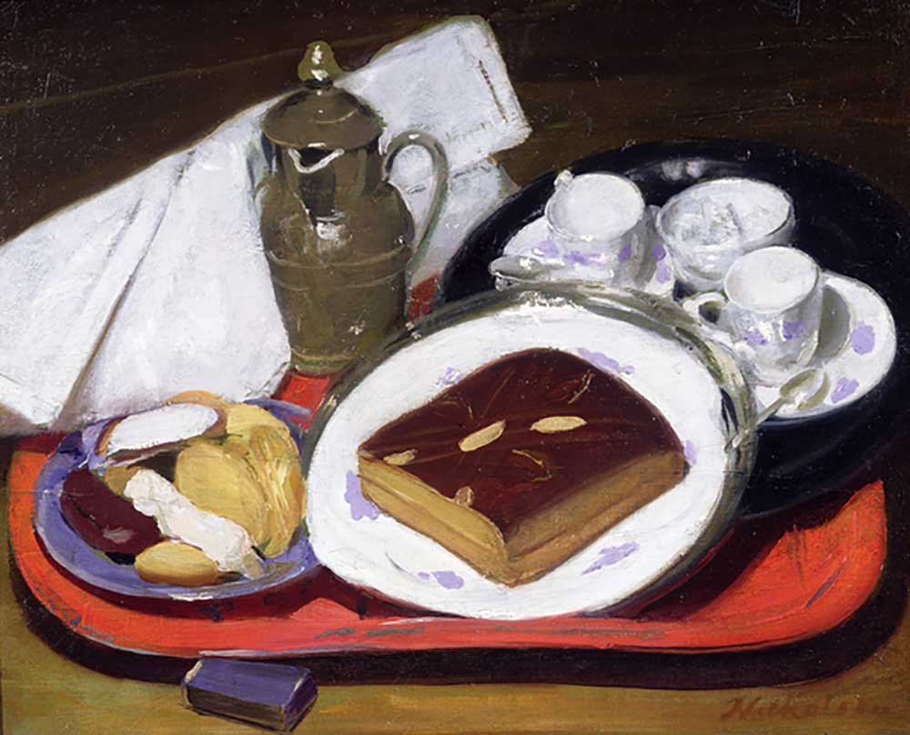 Pain dEpice oder Kuchen zum Tee, 1919 von William Nicholson