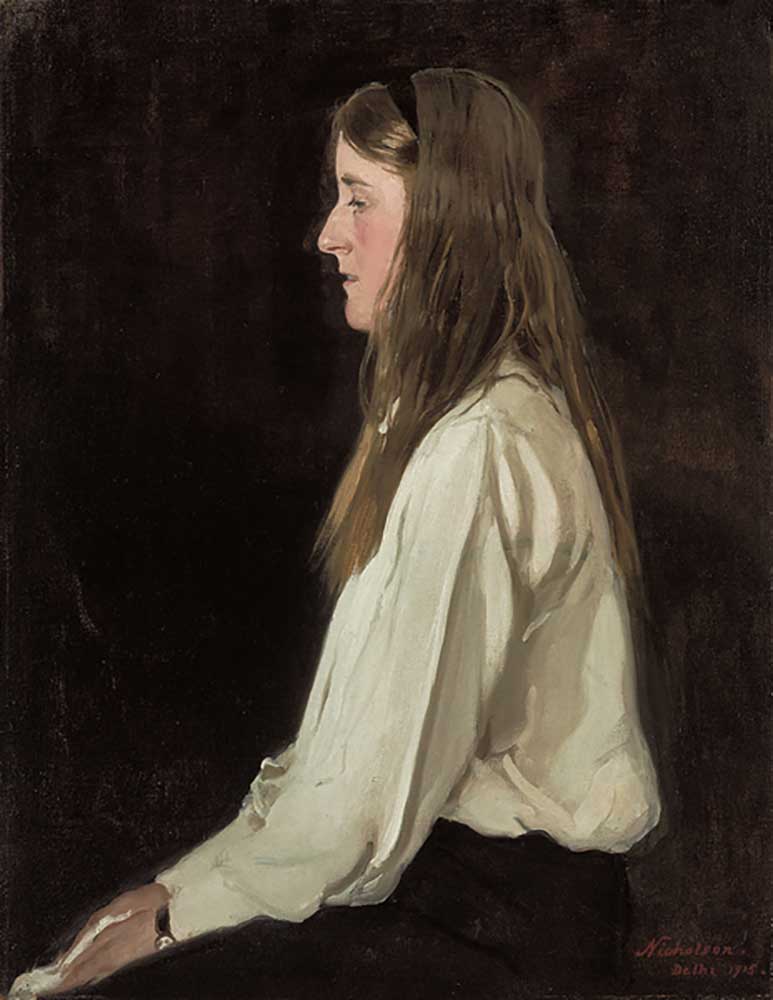 Porträt von Diamond Hardinge (1900-1927), 1915 von William Nicholson