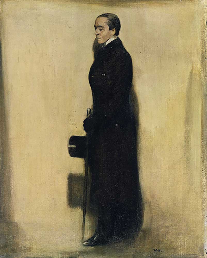 Porträt von Henry Maximilian Beerbohm, 1905 von William Nicholson