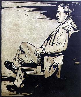 Thomas Edison (1871-1931) Illustration aus "Zwölf Porträts - Zweite Serie", veröffentlicht 1899 1899