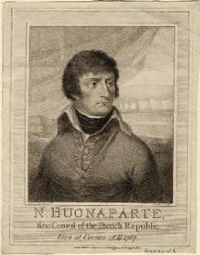 Napoleon Bonaparte als Erster Konsul der Französischen Republik 1801
