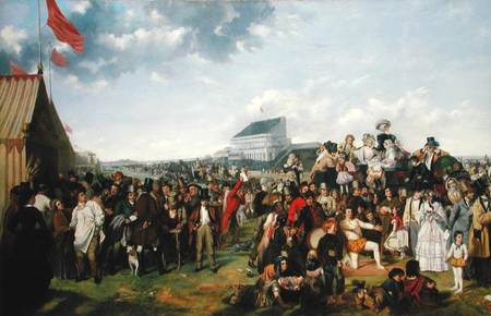 Derby Day  (detail of 56103) von William Powel Frith