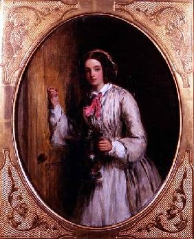 A Maid with a Flagon 1858