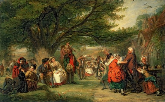 Village Merrymaking von William Powell Frith
