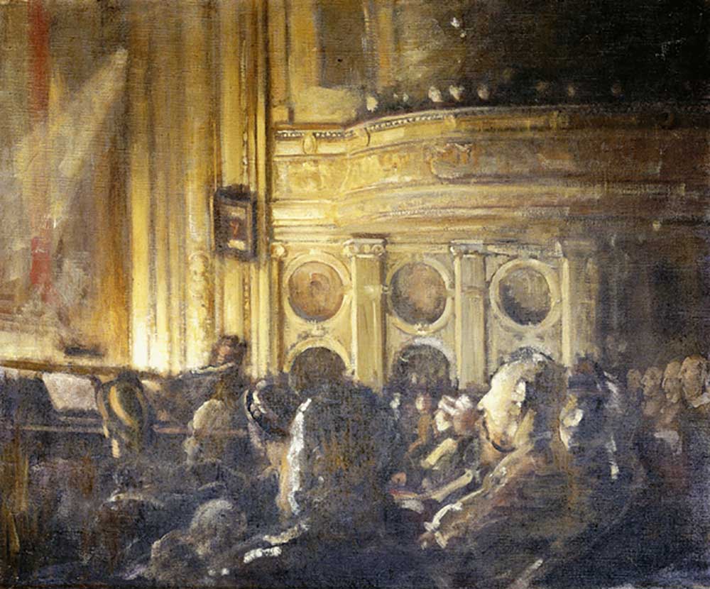 Ein Publikum, von William Russell