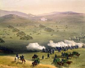 Charge of the Light Cavalry Brigade, October 25th 1854, detail of artillery, from 'The Seat of War i 18th