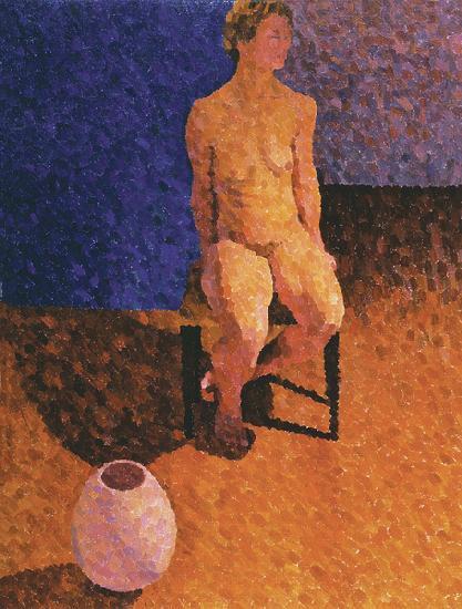 Seated Nude with Bowl 2004