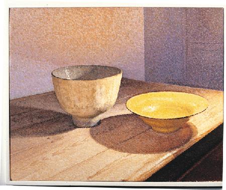 Two Lucie Rie Bowls 1980