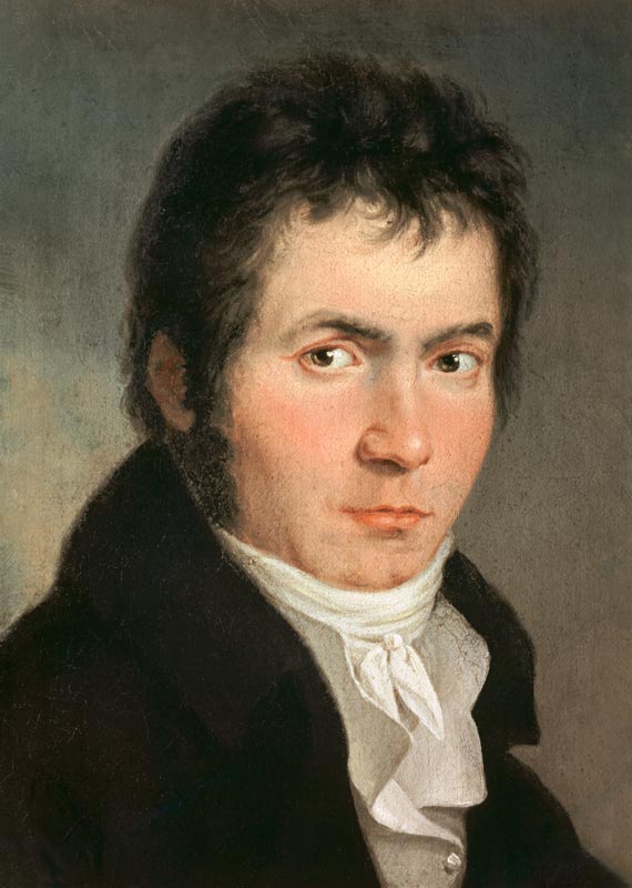 Ludwig van Beethoven (1770-1827) von Willibrord Joseph Mahler