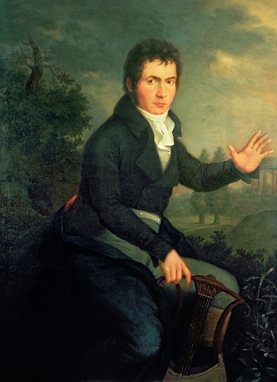 Ludvig van Beethoven (1770-1827), 1804 (for detail see 67289) von Willibrord Joseph Mahler or Maehler