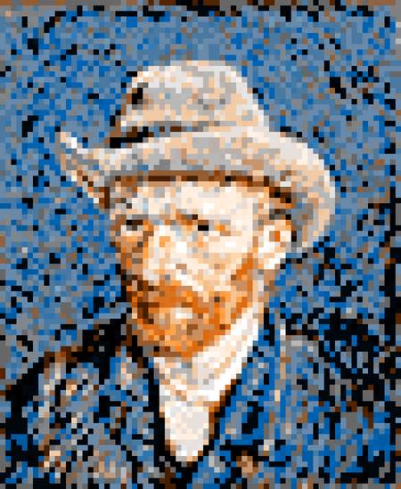 Vincent van Gogh Self-portrait 3 2023