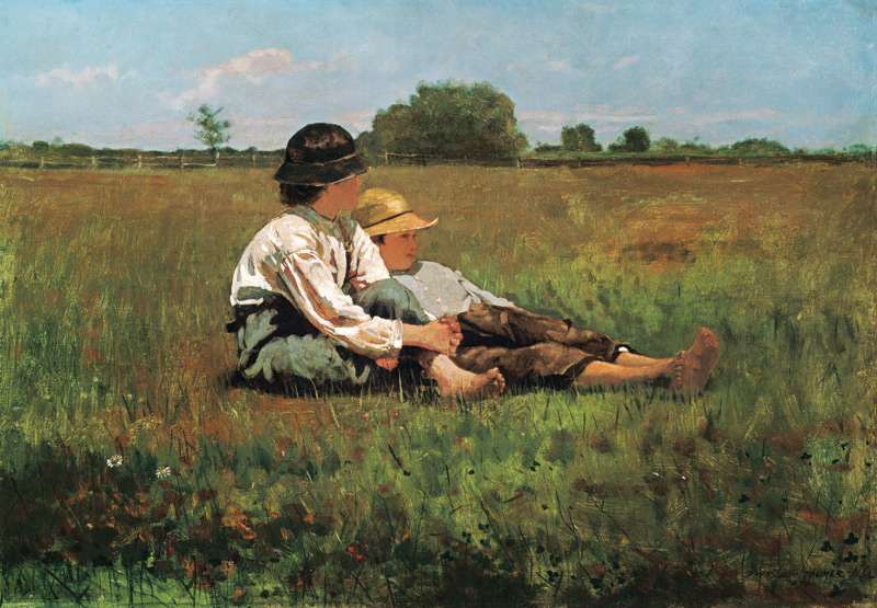 Boys in a Pasture von Winslow Homer