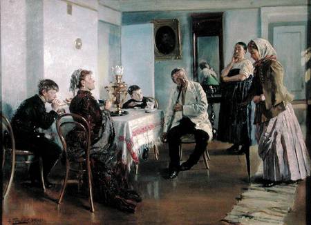 Hiring of a Maid von Wladimir Jegorowitsch Makowski