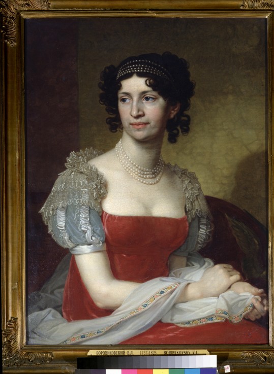 Bildnis der Fürstin Margarita Dolgorukaja (1785-1814) von Wladimir Lukitsch Borowikowski