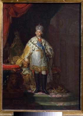 Kaiser Paul I. im Ornat eines Grossmeisters der Malteser