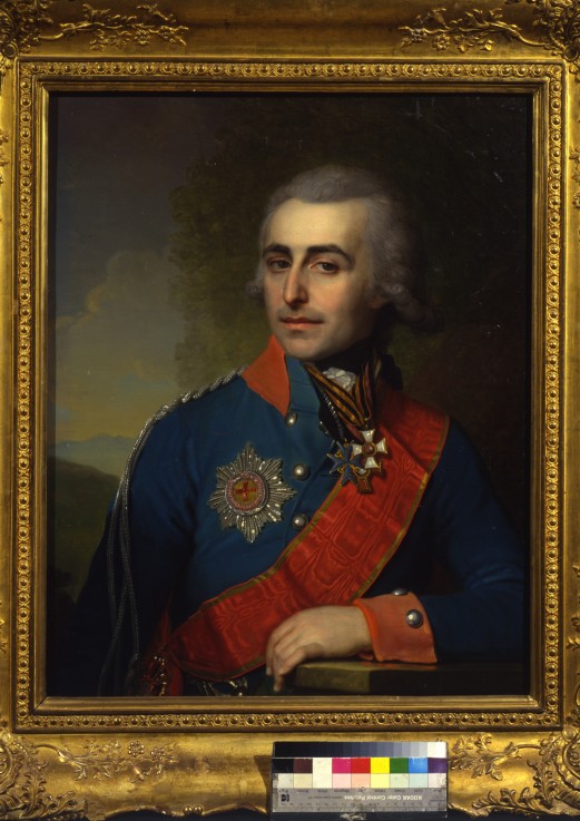 Porträt des General-Adjutanten Grafen Peter Tolstoi (1761-1844) von Wladimir Lukitsch Borowikowski