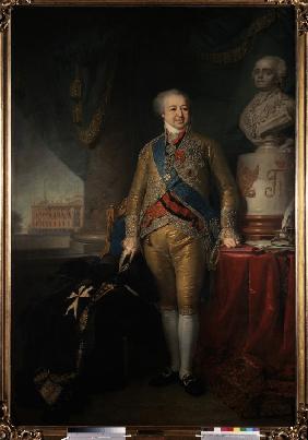 Porträt des Vizekanzlers Fürsten Alexander Kurakin (1752-1818)