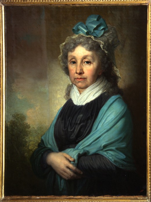 Porträt von Anna Sergeewna Besobrasowa von Wladimir Lukitsch Borowikowski