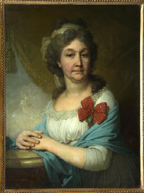 Porträt von Baronin Warwara Wassiljewa 1800