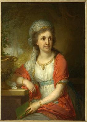 Porträt von Gräfin Jekaterina Alexejewna Mussina-Puschkina 1797