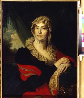 Porträt von Gräfin Natalia Alexandrowna von Buxhoeveden (1758-1808), geb. Alexejewa