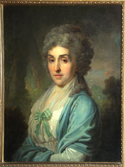 Porträt von Jekaterina Alexandrowna Nowosilzewa von Wladimir Lukitsch Borowikowski