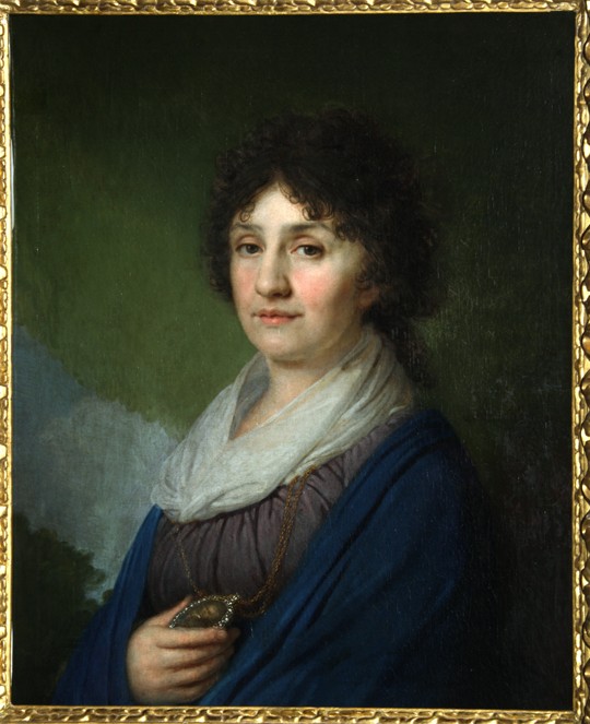 Porträt von Jekaterina Nikolajewna Dawydowa von Wladimir Lukitsch Borowikowski