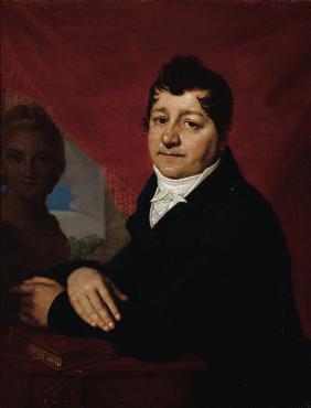 Porträt von Sergei Sawwitsch Jakowlew (1763-1818)