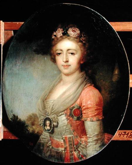 Portrait of Grand Duchess Alexandra von Wladimir Lukitsch Borowikowski
