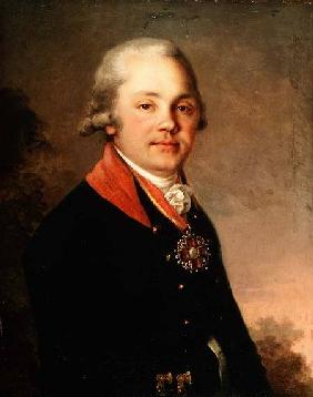 Portrait of Alexander Dmitrievich Arseniev (1766-1823) 1796-7