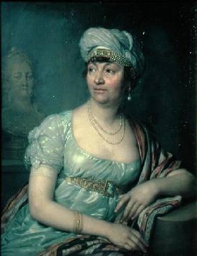 Portrait of Germaine de Stael (1766-1817) 1812