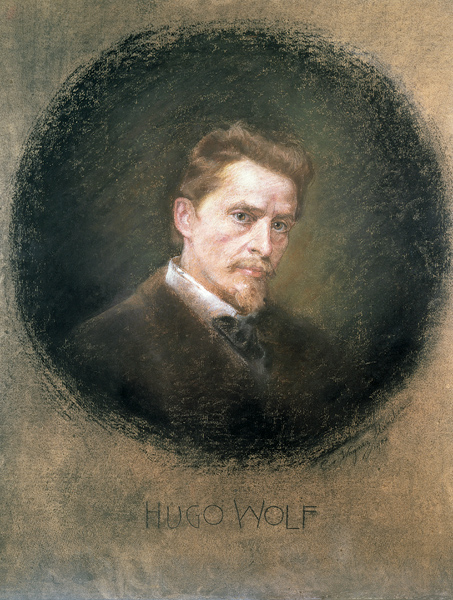 Pastell von C.v.Wagner von Wolf Hugo