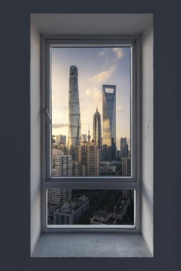 Das Fenster von Shanghai
