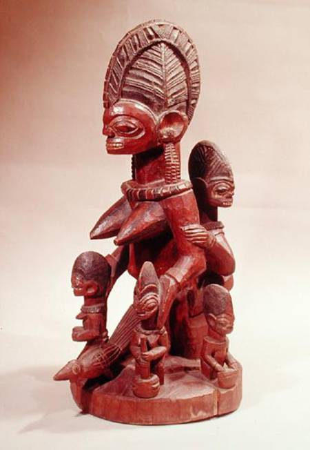 Mother and children von Yoruba  Culture