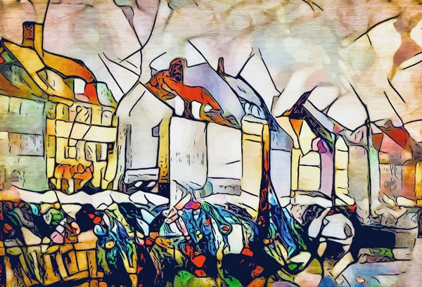 Kandinsky trifft Copenhagen 3 von zamart