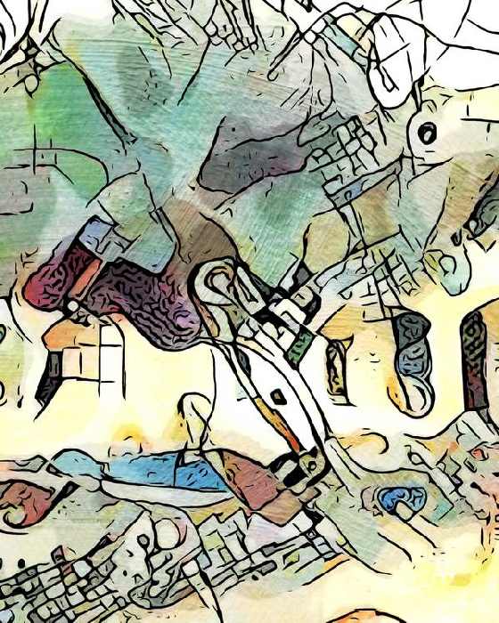 Kandinsky trifft Arles, Motiv 5 von zamart